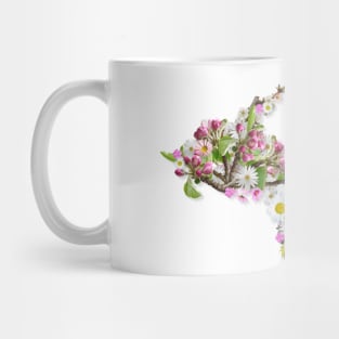 Upper Peninsula of Michigan Apple Blossoms Mug